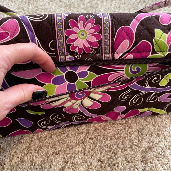 Vera Bradley structured shoulder bag - Picture 6 of 9